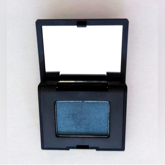 Midnight blue gown with spaghetti straps - Picture 7 of 8